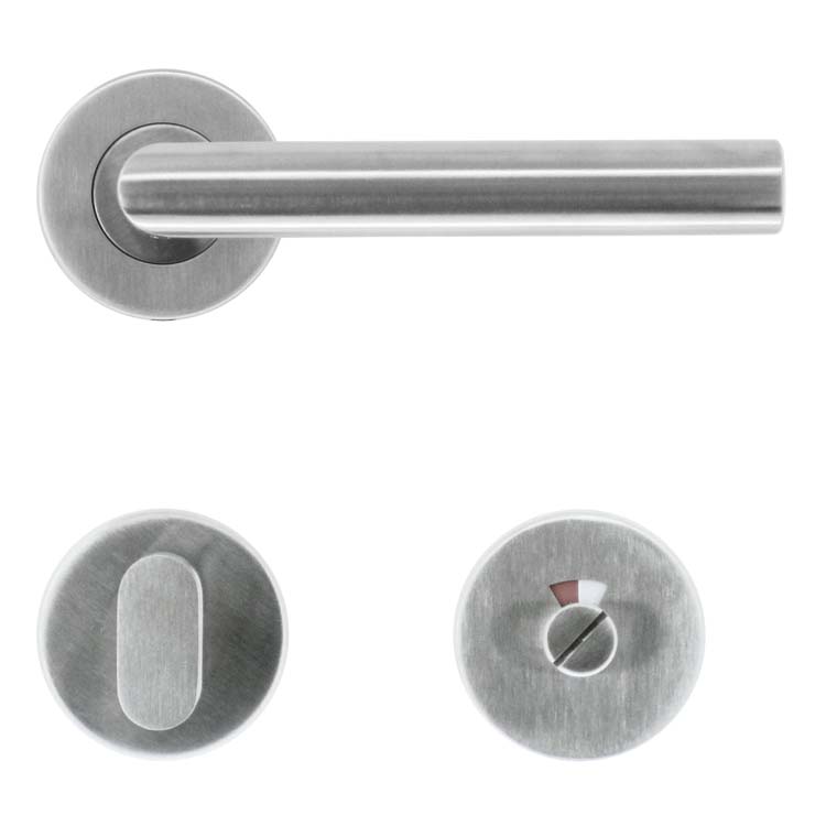 Deurkruk pro eco belluno 19mm met WC-slot