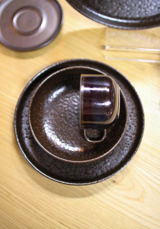 Tasse à café avec soucoupe Tabo Chocolate 24 cl