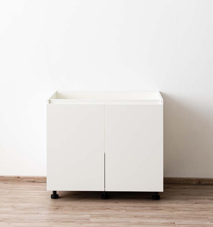 Armoire de cuisine Plenti meuble bas blanc 100x78cm