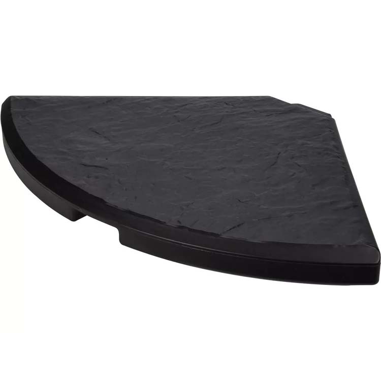Parasolvoet zwart 50x50x5,7cm