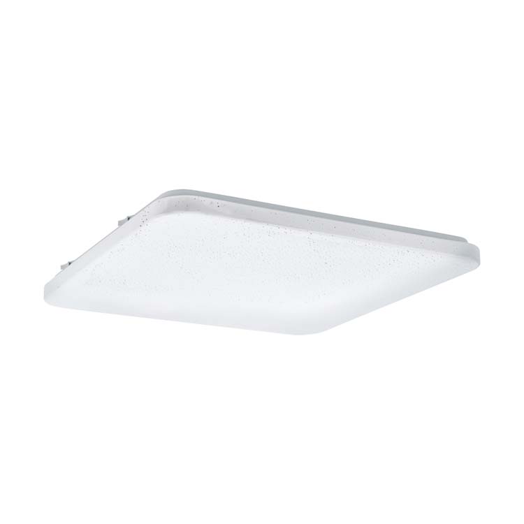 Applique murale/plafonnière effet cristal 53x53cm 49.5W 5700LM