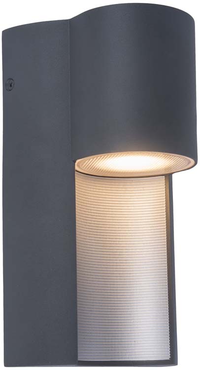 Buitenverl wandlamp helder retrofit GU10 donkergrijs