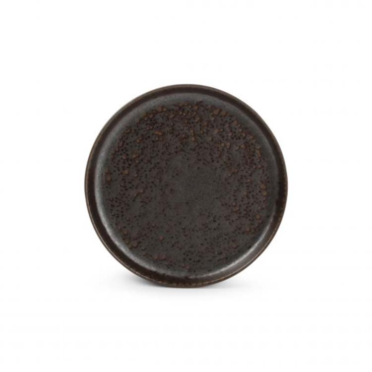 Assiette Tabo Chocolate 17,5 x H 2,5 cm