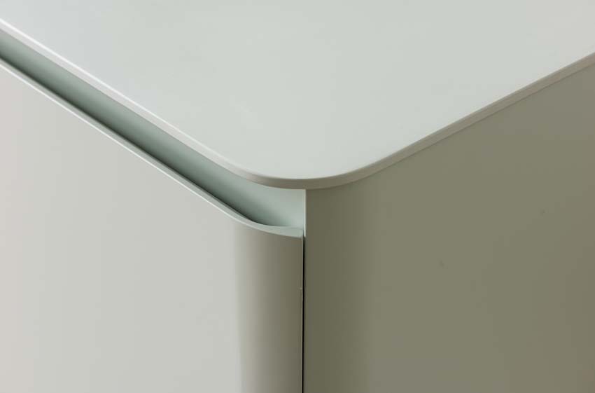 Badkamermeubel Austin cyaan met dubbele wastafel mat 120cm