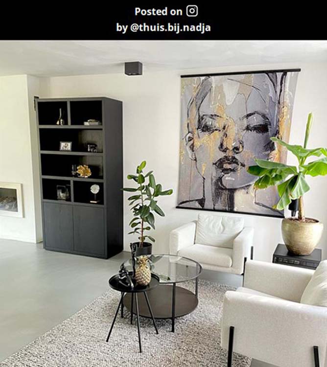 Plafonnier - noir - 2xGU10 - rectangulaire