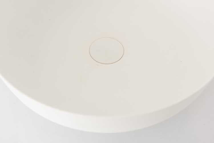 Vasque à poser Ferreira blanc mat 40cm