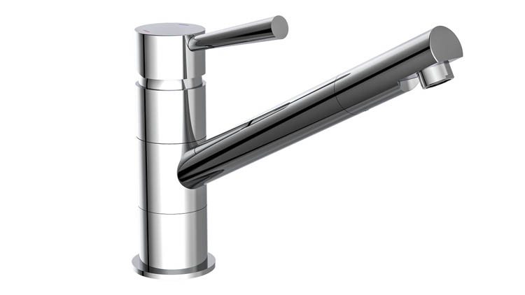 Robinet de cuisine Charlotte chrome