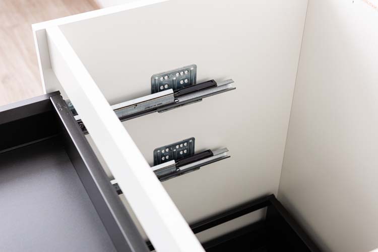 Keukenkast Plenti onderkast met 3 lades wit 60x78cm