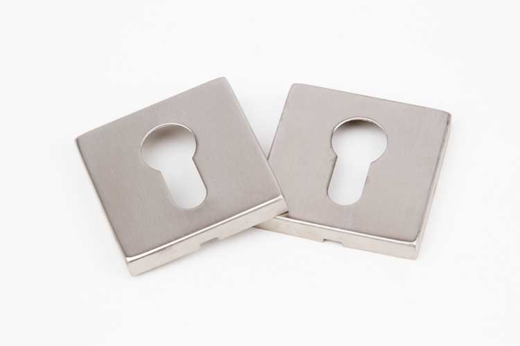 Rosas cylinder square inox set = 2 st
