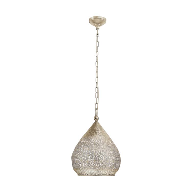 Suspension vintage or diam 330 E27 mat