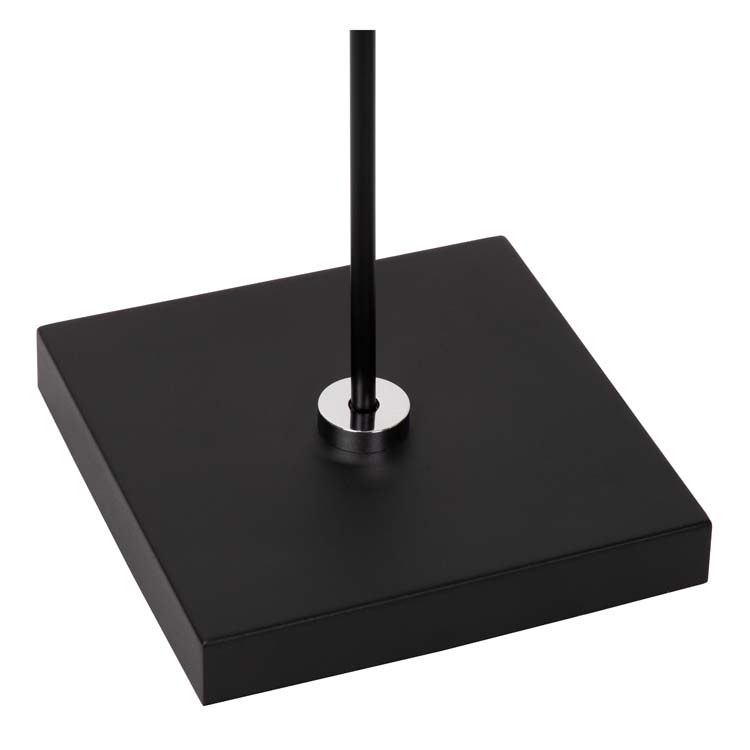 Staande lamp - zwart - H134cm - LED - 12W - 2700/4000K