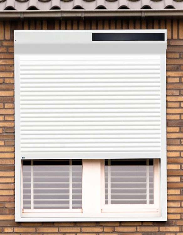 Rolluik Vito aluminium op maat solar wit links