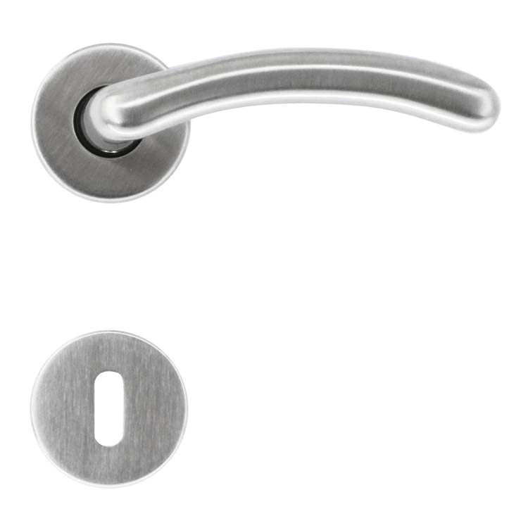 Deurkruk andria inox look baardrozet
