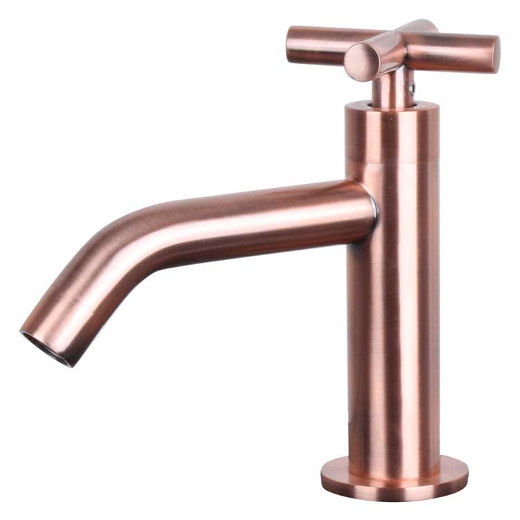 Robinet d'eau froide Sophia cuivre brillant