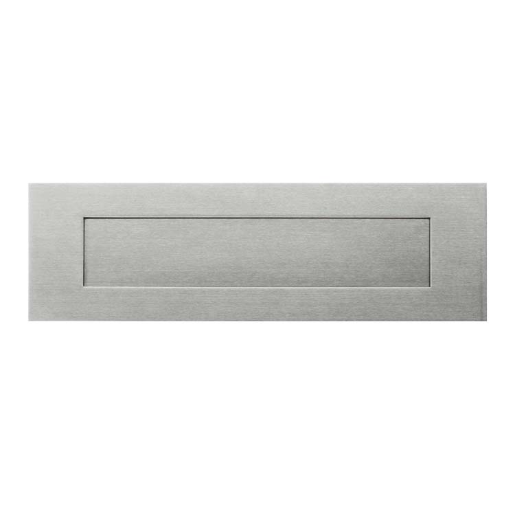 Brievenbusklep inox plus