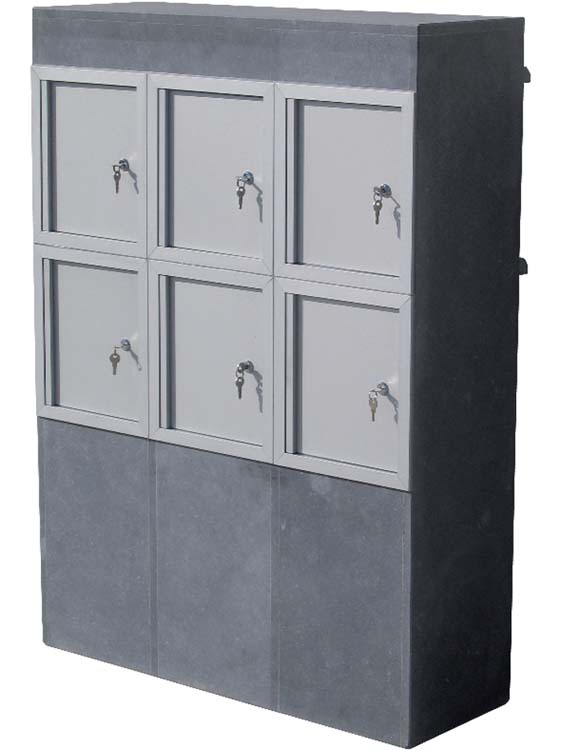 Boîte aux lettres PBB Gouvy 32x90x125cm