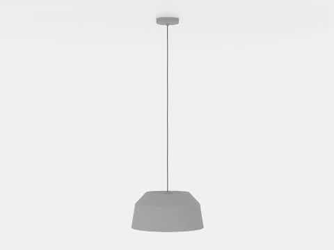 Hanglamp Asir grijs E27 D380mm Hanglamp Asir grijs E27 D380mm