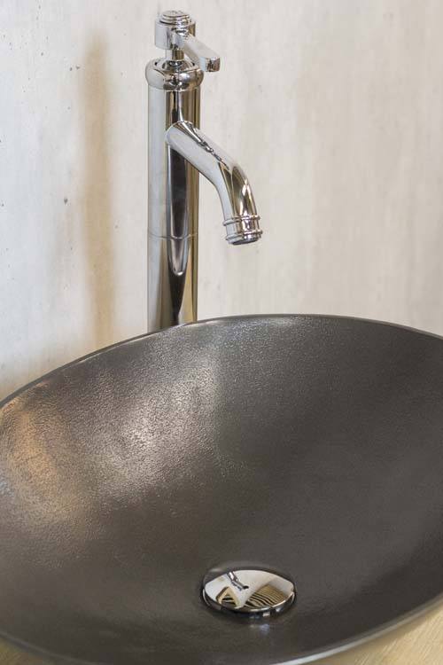 Wastafelkraan Vintage chroom verhoogd