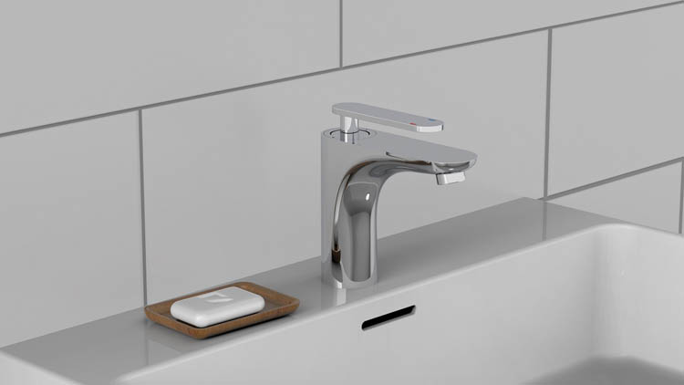 Robinet de lavabo Orry chrome