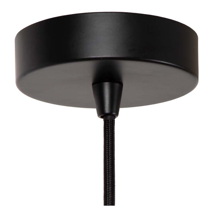 Suspension - noir - Ø25cm - E27 - 40W