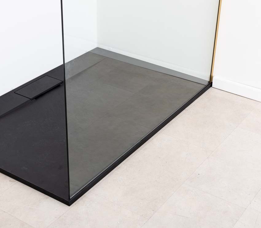 Douchewand Avery klaar glas 137x200cm