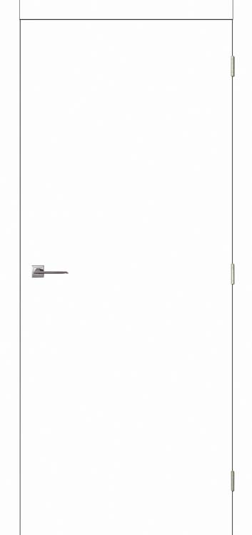 Complete binnendeur Pro Palladium wit 201,5x68cm tubespaan links + schuifdeurkast 13-15,5cm