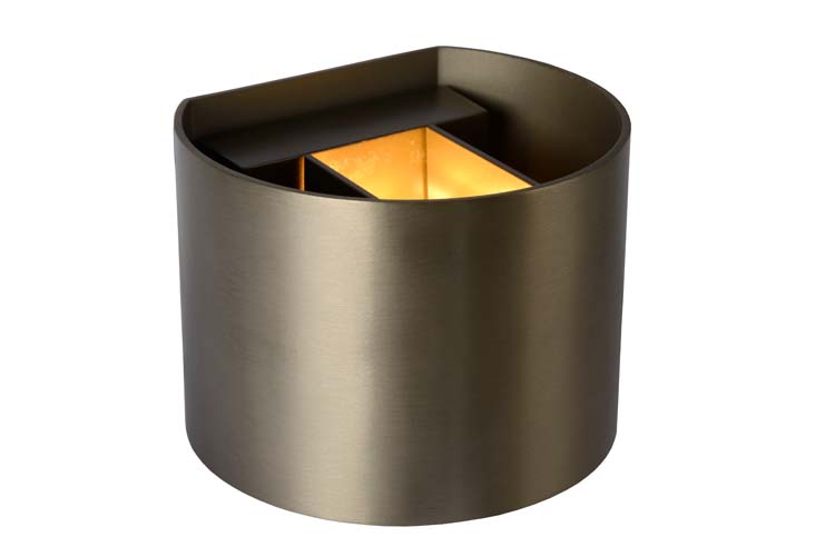 Applique murale - LED Dim. - G9 - 1x4W 2700K - Café - Rond