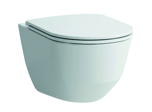 Toilette suspendu Laufen Pro sans bride + siège de toil softcl blanc