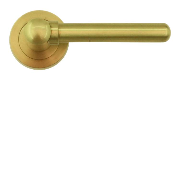 Poignée de porte pitigliano cuivre mat sans rosace