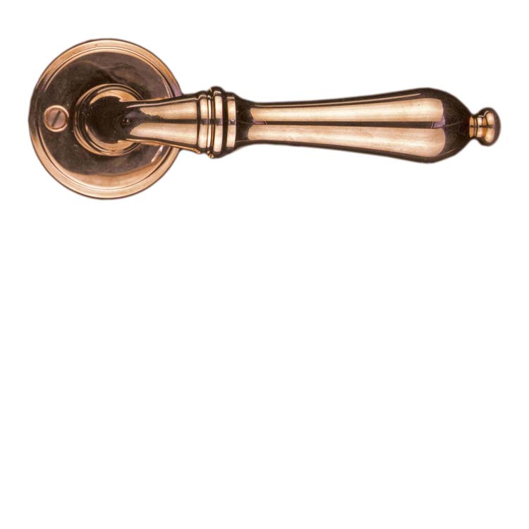 Poignée de porte pro amalfi rose sans rosece