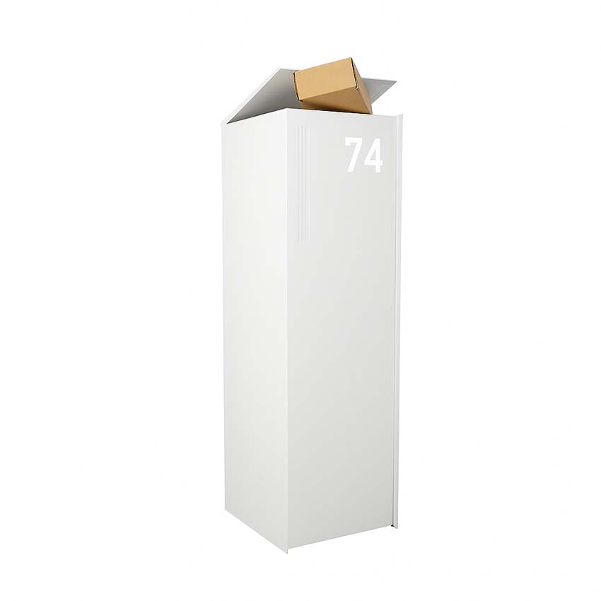 Boîte à colis eSafe Fenix Top blanc large