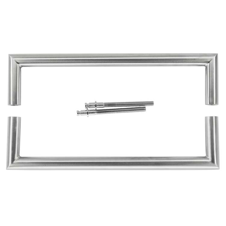 Trekker pro noto rond rechte hoeken 20/300 inox plus paar deurdikte>3cm