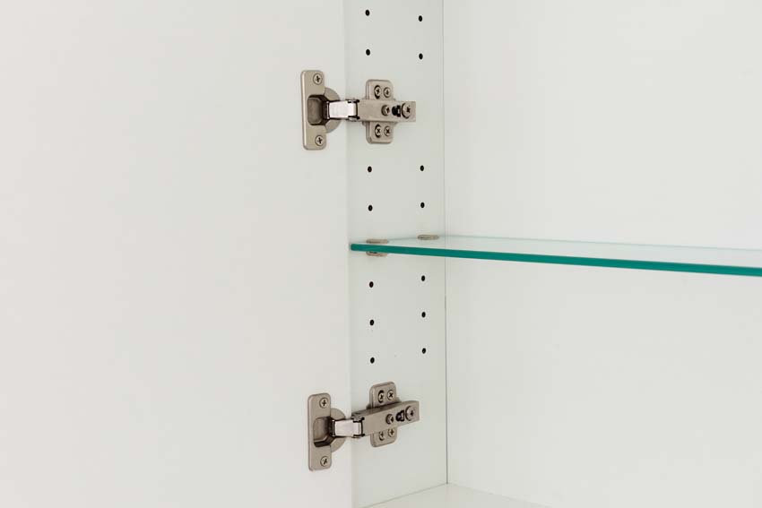 Armoire de toilette Tibo/Tony blanc mat 90x70cm