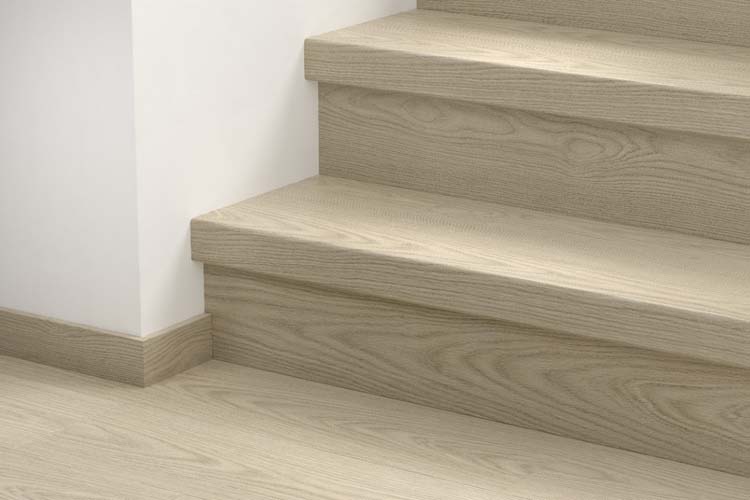 Trapcover Quick-step vinyl Small plank Chia eik