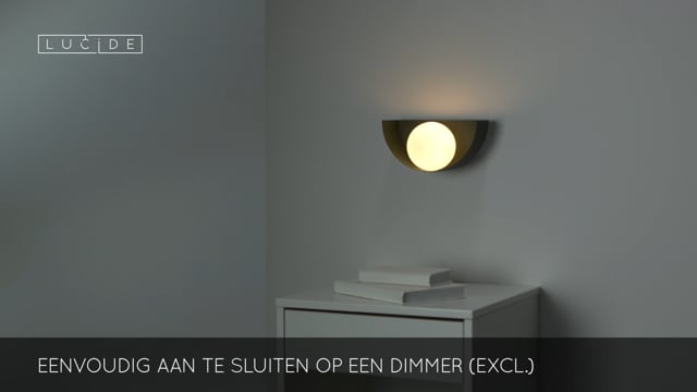 Lucide BENNI - Wandlamp - 1xG9 - Groen