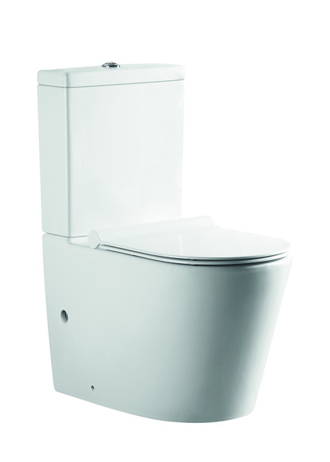 Siège de toilette pour toilette Gerok blanc