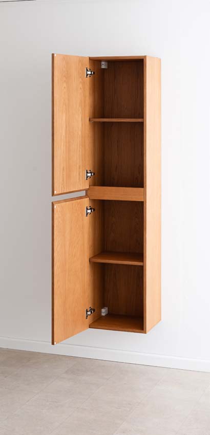 Kolomkast Fior eik hangend 170x40x35cm