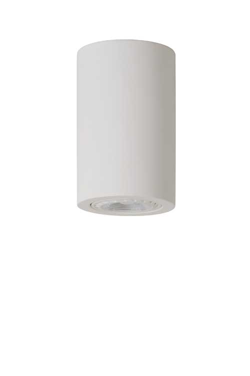 Lucide GIPSY - Spot plafond - Ø 7 cm - GU10 - Blanc