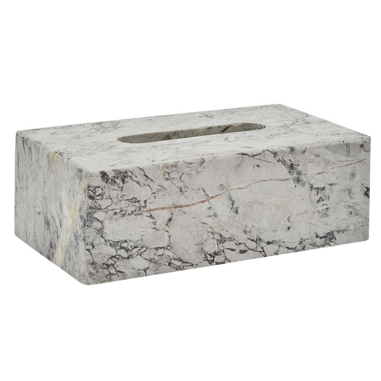 Aquanova boîte à tissues Nero Alba 27x14.5x9 cm