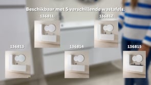 Meuble de salle de bains Tibo blanc suspendu avec lavabo simple à gauche blanc mat 140cm Meuble de salle de bains Tibo blanc suspendu avec lavabo simple à gauche blanc mat 140cm