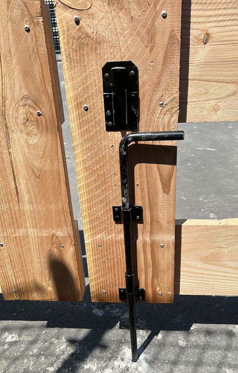 Portail battant Douglas 300x100cm