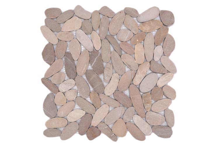 Mosaïque Pebble Pink mat 30,5x30,5cm