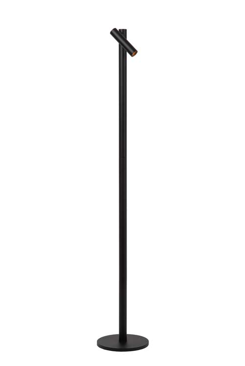 Leeslamp - zwart - H120cm - LED - 2,2W - 2700K - IP54 - met oplaadstation