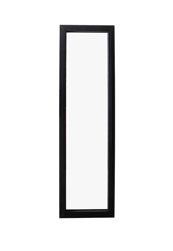 Châssis fixe pvc Deceuninck Elegant Infinity noir/noir B980xH2180 mm
