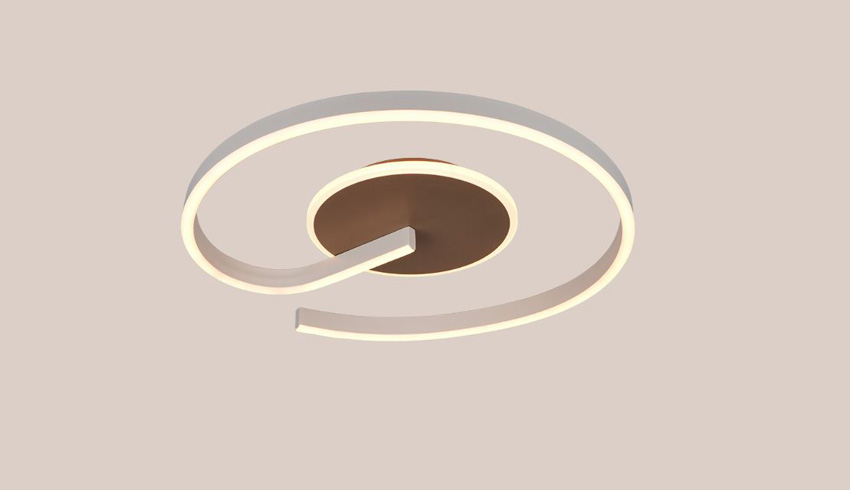 Plafonnier - café - Ø50cm - dimmable - LED - 1x21W - 2300/3000/4000K