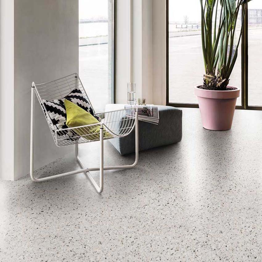 Vinyle Floorify Terrazzo - grand carrelage - 60x90cm