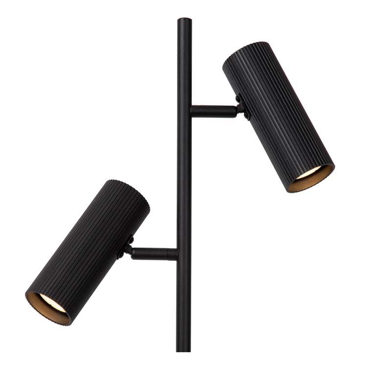 CLUBS - Lampadaire - 2xGU10 - Noir