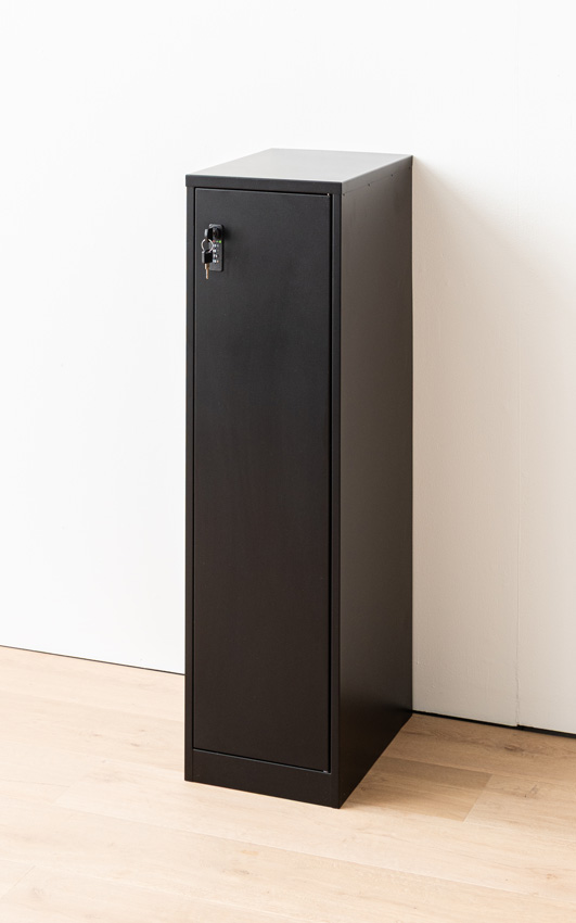 Pakketbrievenbus Wexley zwart met cijferslot