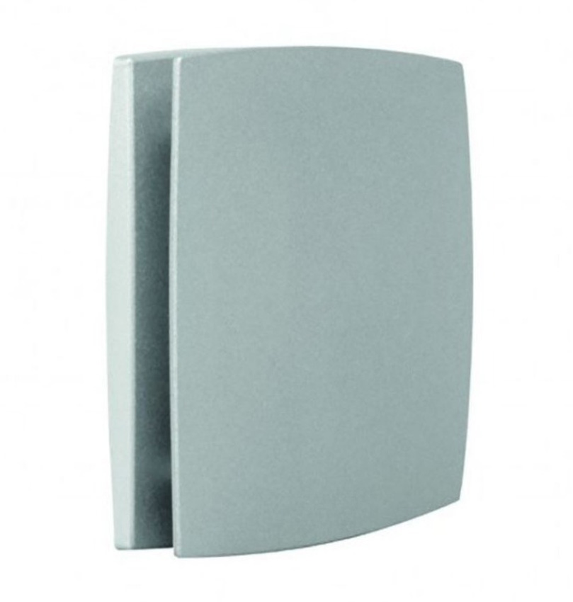 Cache pour ventilateur salle de bain gris Ø12,5cm