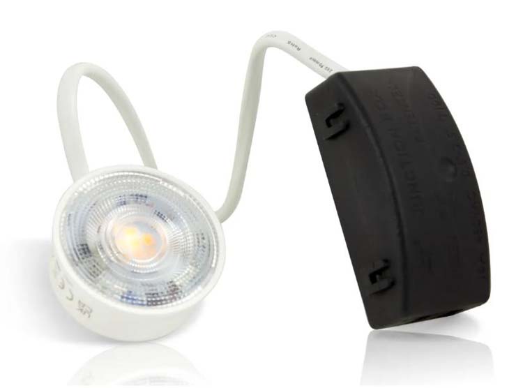 LED spot - Wit - Ø8,5x4,5cm - Dimbaar - 1x3,8W - 410lm - 2700K - 1 stuk